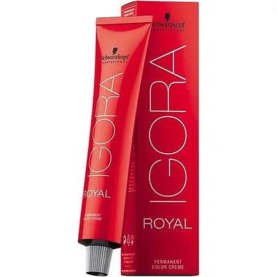 1 X Schwarzkopf Igora Royal Permanent Hair Color 60ml (BIG BIG SALES) Sea Ship • $13.04