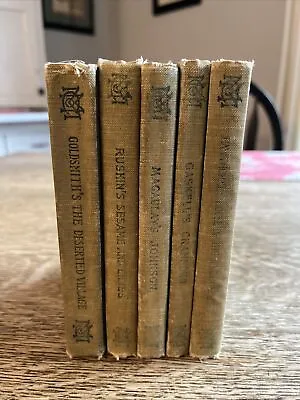 Vintage Set Of 5 MacMillan's Pocket Classics • $29.95