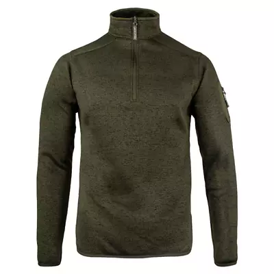 Jack Pyke Melange Quarter Zip Fleece Green RRP£32.95 Shooting Hunting Country • £29.50