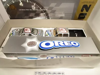 $189.99 • Buy Brookfield 1/24 By Action Dale Earnhardt Jr. #3 Oreo Chevy Hauler Set *read* Htf