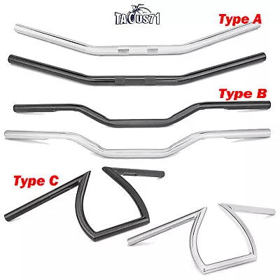 $39.99 • Buy UNI 1  Motorcycle Handlebars Drag Z Bar For Harley Honda Yamaha Suzuki Chopper