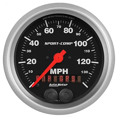 AutoMeter 3982 Sport-Comp GPS Speedometer Gauge 3-3/8 In. Electrical • $362.86