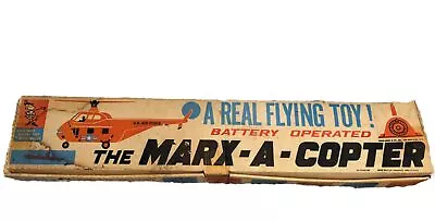 Vtg 1960s Marx-A-Copter USAF Sikorsky Helicopter Vertabird Original Box • $425