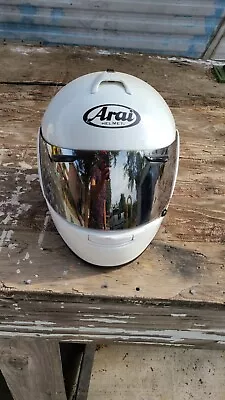 ARAI VECTOR White Full Face Helmet Size XS • $99.99