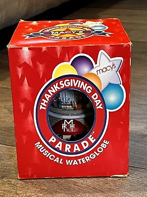 Macy’s Thanksgiving Day Parade 2000 Musical Waterglobe Limited Edition NEW • $60