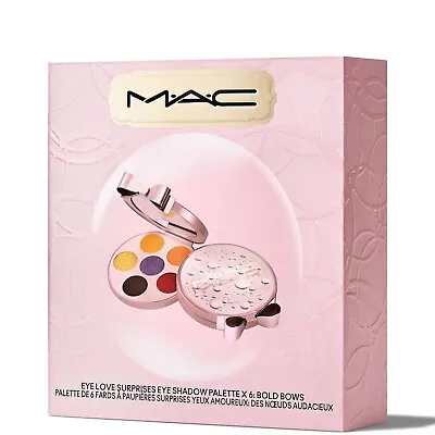 RRP £35 Brand New MAC Eye Love Surprises Eye Shadow Gift Set Palette 6 Bold Bows • £87.98