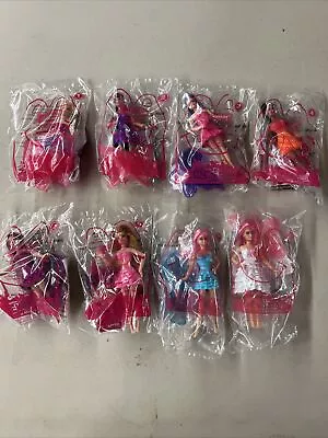 2011 McDonald's Happy Meal BARBIE A FAIRY SECRET Complete Set Of 8 NIP • $16.99