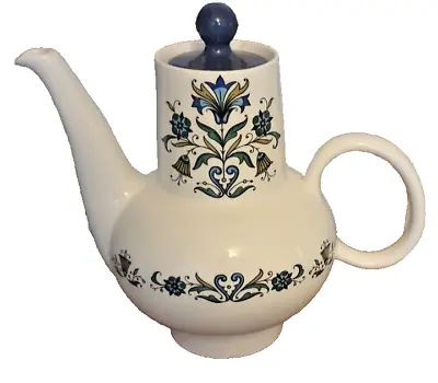 J & G Meakin Coffee Pot - Minuet - Habitat Shape • £8.99