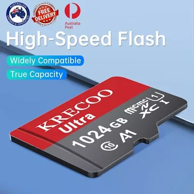 Micro SD Card TF 128GB 256GB 1TB Ultra C10 Phone Tablet Memory 4K Camera Tablet • $4.69