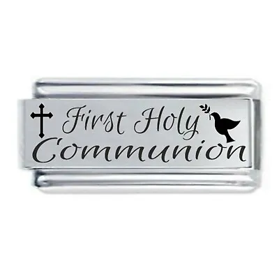 £5.66 • Buy First Holy Communion * Daisy Charm - Fits Italian Modular Charm Bracelet