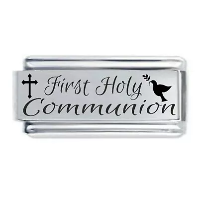 £5.66 • Buy First Holy Communion * Daisy Charm - Fits Italian Modular Charm Bracelet