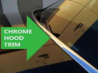 Chrome Hood Trim Molding Accent Kit For Ford 2007-2012 • $14.84