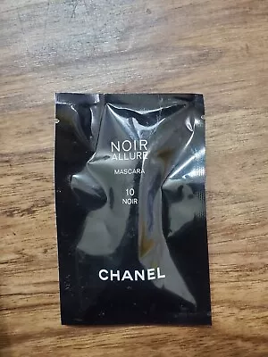 $9.99 • Buy Chanel Noir Allure Mascara #10 NOIR Sample Size 0.03oz/1g 2023 Item Sealed