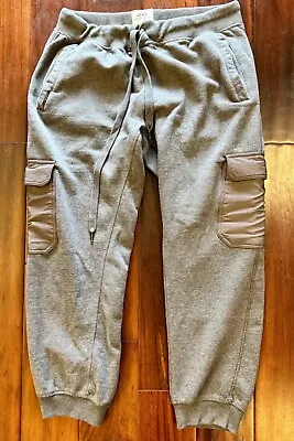 Ecko Unltd Sweatpants Mens Small Cargo Fleece Outdoor Pockets Sports Logo • $16.98