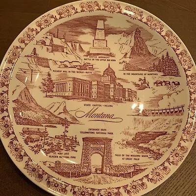 Vintage Vernon Kilns Montana Plate • $24.95