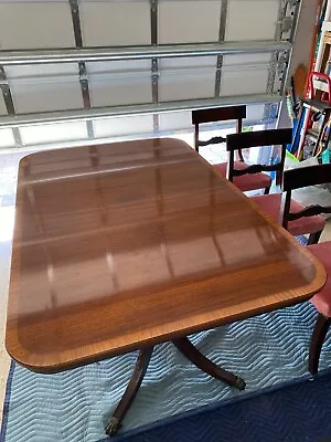 Authentic Vintage Charak Dining Room Table With Chairs And Pad 1939 • $1250