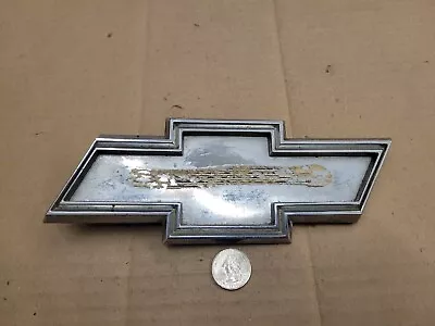 Chevy OEM Vintage Front Bowtie Metal Emblem Badge Logo Nameplate Name 347648 • $28.99