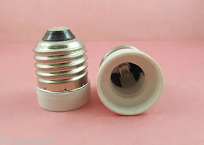 E27 To E17 Socket Base LED Halogen CFL Light Bulb Lamp Adapter Converter Holder • $1.89