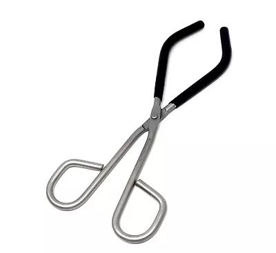 Beaker Tongs Robber Coated Ends 10  Long Lab Instrument • $10.99