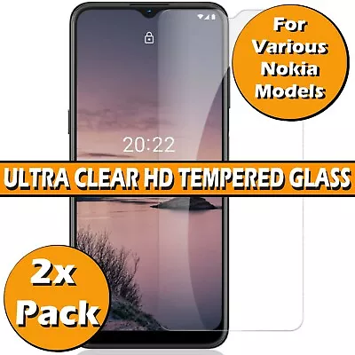 Gorilla Tempered Glass Screen Protector For Nokia G21 G10 C21 Plus X10 & X20 • £2.99