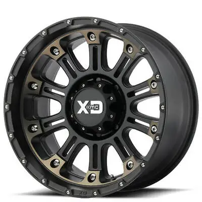 (4) 18  XD Wheels XD829 Hoss 2 Satin Black Machined W Dark Tint (B45) • $1188