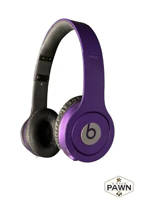Beats Dr Dre Solo Hd Wired Headphones Purple Pre-Owned Great Conditi (FVS016260) • $19.99