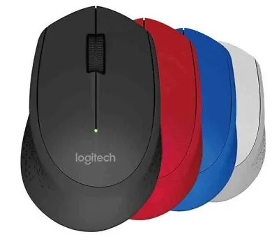 Logitech M280 Wireless Optical Mouse Curved Grip Design Comfortable For PC/Mac • $11.99