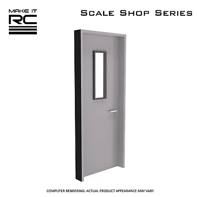 Make It RC 1/24-1/25 Scale Industrial Door For Model Car Shop Diorama Garage • $2.39