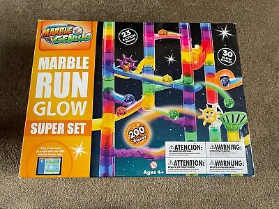 Marble Genius Glow Super Set 200 Pieces - Marble Run Track • $44.99