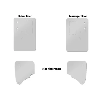 Air Cooled VW 1965-1977 Beetle Sedan Interior Panels Vapor Barrier 4 Piece Kit • $39.95