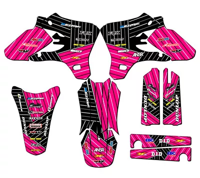 2003-2004 YZ 250 F 4-STROKE RACE SERIES Pink Senge Graphics Kit Compatible With • $159.99