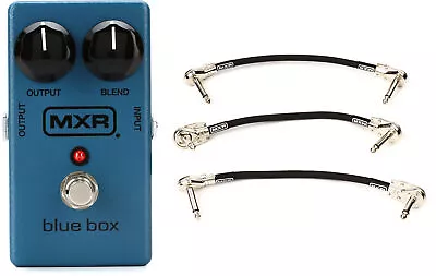 MXR M103 Blue Box Octave Pedal + MXR 3PDCP06 Value Bundle • $114.98