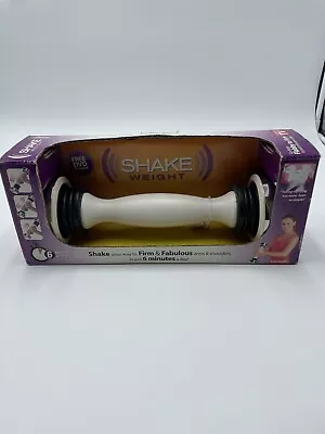 NEW SHAKE WEIGHT As Seen On TV 2.5 Lbs Fitness Strength Training Dumbbell White • $19.99