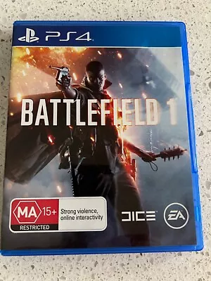 PS4 Battlefield 1 Playstation 4 Game Free Postage • $10