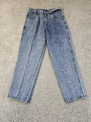 Vtg FUBU The Collection  Baggy Acid Stone Washed Jeans/Streetwear/Men Sz 36x34 • $54.99