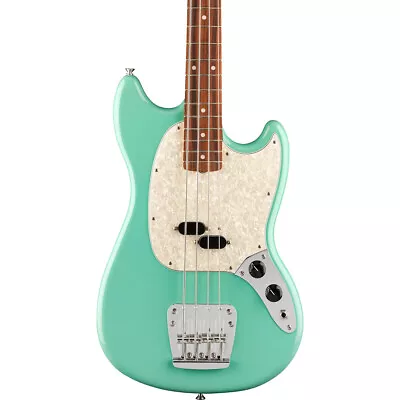 Fender Vintera '60s Mustang Short-Scale Bass Guitar Sea Foam Green W/ Gig Bag • $1092.49