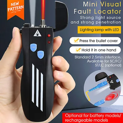 COMPTYCO 10KM Visual Fault Locator Fiber Optic Laser Cable Tester Test Equipment • $14