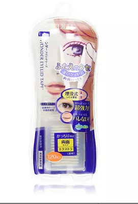Made In JAPAN D-up Wonder Eyelid Tape Double Eyelid Extra 120 Sheets • $19.99