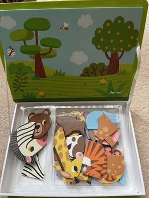 £7.99 • Buy Janod Magnetibook Animals Book Toddlers Toy