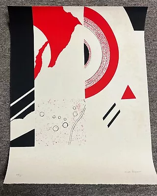 Max Papart  Toulouse  Serigraph - Stamped & Comes Hand Signed And Numbered • $98