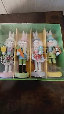 Easter  Rabbit Nutcracker Bunny PIER 1 IMPORTS ORNAMENTS RARE🐰 🐣 🐰  • $68.99