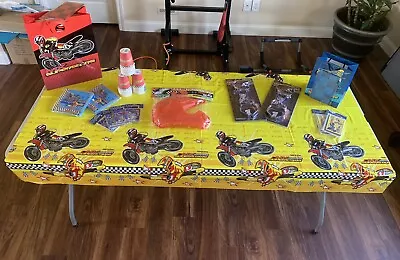 Dirt Bike Motocross Supercross Ultimate MX Superstars Birthday Party Kit • $34.99