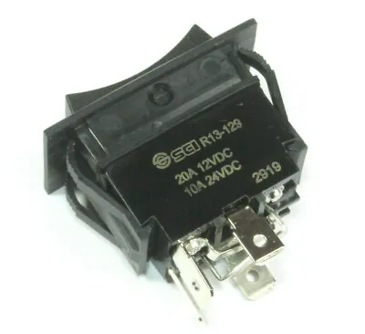 SCI Brand Motor Reversing Rocker Switch MOMENTARY 10 20 Amps  12VDC 24VDC • $13.75