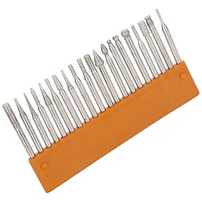 Diamond Grinding Carving Cutting Burr Bit Set For Dremel Rotary Tool Stone Glass • $9.95