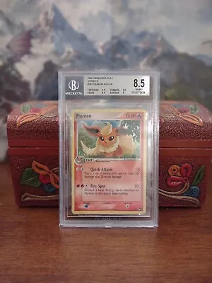 2006 POP Series 3 #2B Flareon Holo Rare BGS 8.5 Pokemon TCG • $0.99