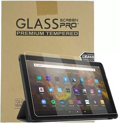 For Amazon Fire 7 2022 HD 8 Fire 10 Tempered 9H Glass Screen Protector Guard UK • £4.98