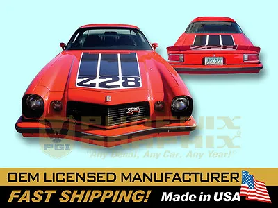 $289 • Buy 1974 Chevrolet Camaro Z28 Graphics Decals Stripes Kit COMPLETE!