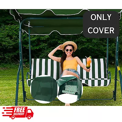 Heavy Duty Waterproof Strong 3 Seater Garden Swing Bench Chairs Hammock Cover • £13.99