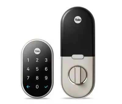 Nest X Yale Lock (satin Nickel) With Nest Connect Factory X1 • $108.50