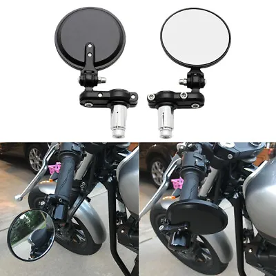 Motorcycle 7/8  Handle Bar End Mirrors For Yamaha YZF R1 R6 FZ-07 FZ09 2015-2016 • $19.47